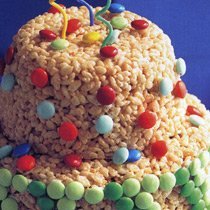 Rice Krispies Treats Birthday Cake recipe
