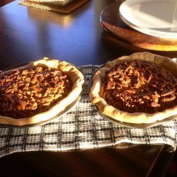 Pecan Bourbon Pies recipe