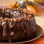 Pumpkin Cake With Buttered Rum Glaze recipe