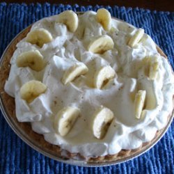 Banana Cream Pie  No Bake recipe