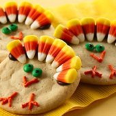 Thanksgiving Turkey Cookies recipe
