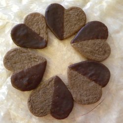 Valentine Chocolate Mint Cookies recipe