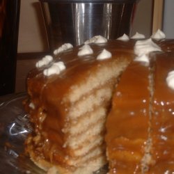 Butterscotch Vanilla Cake recipe