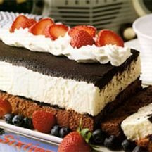 White And Dark Chocolate Ice Box Cake recipe