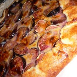 Fig Galette With Gorgonzola Custard recipe