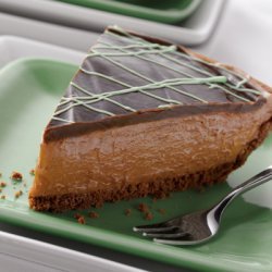 No Bake Dark Chocolate Mint Cheesecake recipe