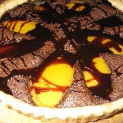 Chocolate Mango And Almond Tart recipe