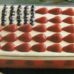 Tinkerbells Wave Your Flag Cheesecake Born On The ... recipe
