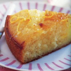 Lemon Cake With Lemon Vanilla Glaze recipe