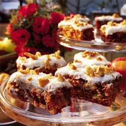 Chunky Apple Cake With Cream Cheese Frosting recipe