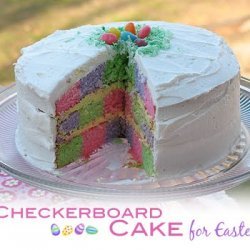 Amazing Checkerboard Cake recipe