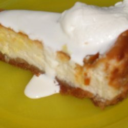 Lemon Cottage Cheese Cheesecake recipe