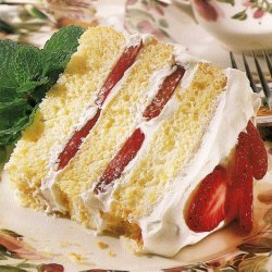 Strawberry Layer Cake recipe