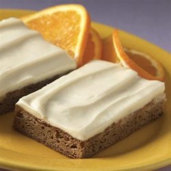 Gingerbread Bars With Cream Cheese Frosting recipe