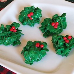 Holly Cookies recipe