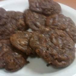 Chocolate Walnut Brownie Cookies recipe