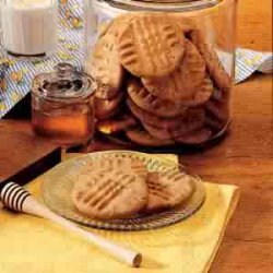 Honey Peanut Butter Cookies recipe
