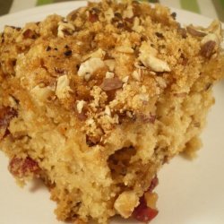Apple Ginger And Hazelnut Coffee Cake recipe