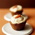 Carrot-ginger Cupcakes With Spiced Cream Cheese recipe