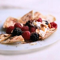 Berry Dessert Nachos recipe