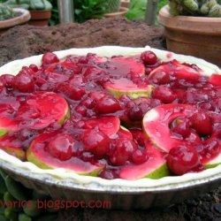 Pear And Wild Berry Tart recipe
