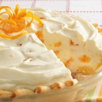 Orange Mousse Pie recipe