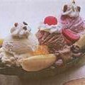 Grilled Banana Splits With Coffee Ice Cream And Mo... recipe