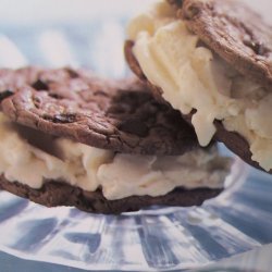 Chocolate Chip Cookie Icecream Sandwiches recipe