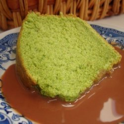 Crazy Green Watercress Sponge Cake And Chocolate S... recipe