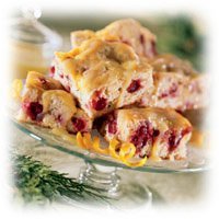 Cranberry Mascarpone  Cake With Creamy Butter Sauc... recipe
