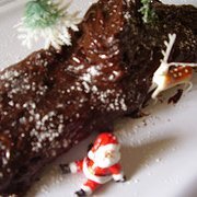 Xmas Chocolate Log Cake recipe