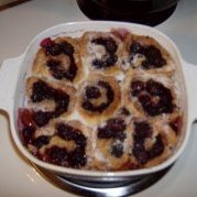 Pinwheel Blackberry Cobbler recipe