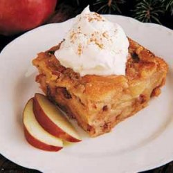 Fruit  And  Nut  Bread Pudding With Butterscotch S... recipe