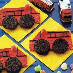 Fire Truck Cookies  No Baking recipe