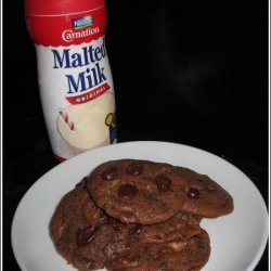 Toffee Malted Cookies Recipe recipe
