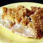 Apple Crunch Pie With Vanilla Sauce recipe