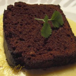 Chocolate-caramel Cake With Vanilla Sauce recipe