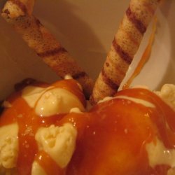 Baked Apple With Rum-caramel Sauce recipe