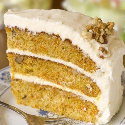 Carrot Cake with Cream Cheese Frosting recipe