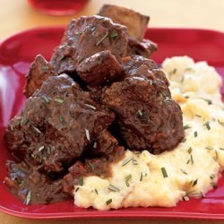 Braised Short Ribs with Chocolate and Rosemary recipe