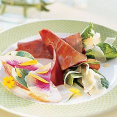 Bresaola with Arugula, Fennel, and Manchego Cheese recipe