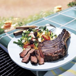 Barbecued Cowboy Steaks recipe