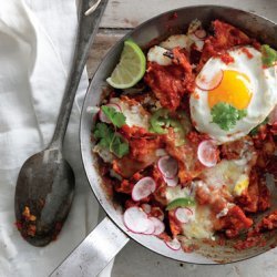 Chilaquiles with Fried Eggs recipe
