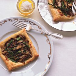 Asparagus and Mushroom Tarts recipe