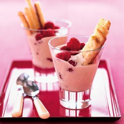 Marsala and Mascarpone Mousse with Pound Cake and Berries recipe