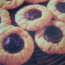 Crispy Raspberry Thumbprint Cookies recipe