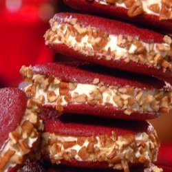 Paula Deens Red Velvet Sandwich Cookies recipe