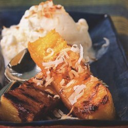 Rum Spiked Grilled Pineapple recipe