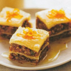 Baklava With Tangelo Syrup recipe