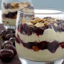 Cherry Almond And Mascarpone Trifle recipe